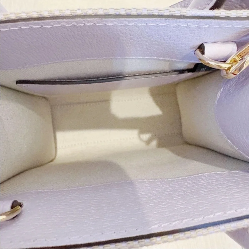 Gucci Lavender and Beige Mini Bag - Picture 5 of 11
